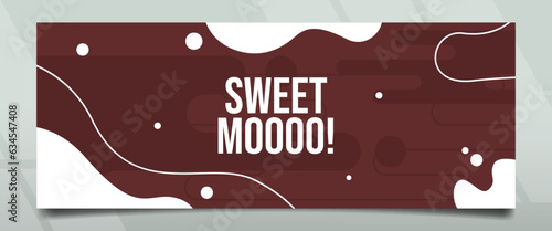 Sweet Moo Banner Design