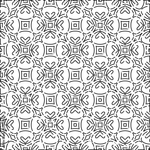 White background with black Dashes lines. Plain background with  simpe pattern. Black and white color. Abstract background for web page, textures, card, poster, fabric, textile.