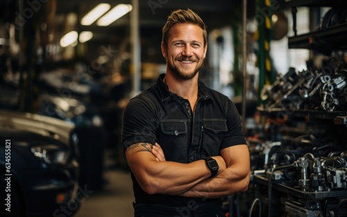 Proficient Auto Care: A Detailed Look at a Skilled Mechanic.