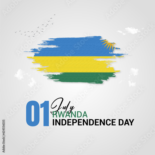 Rwanda independence day design