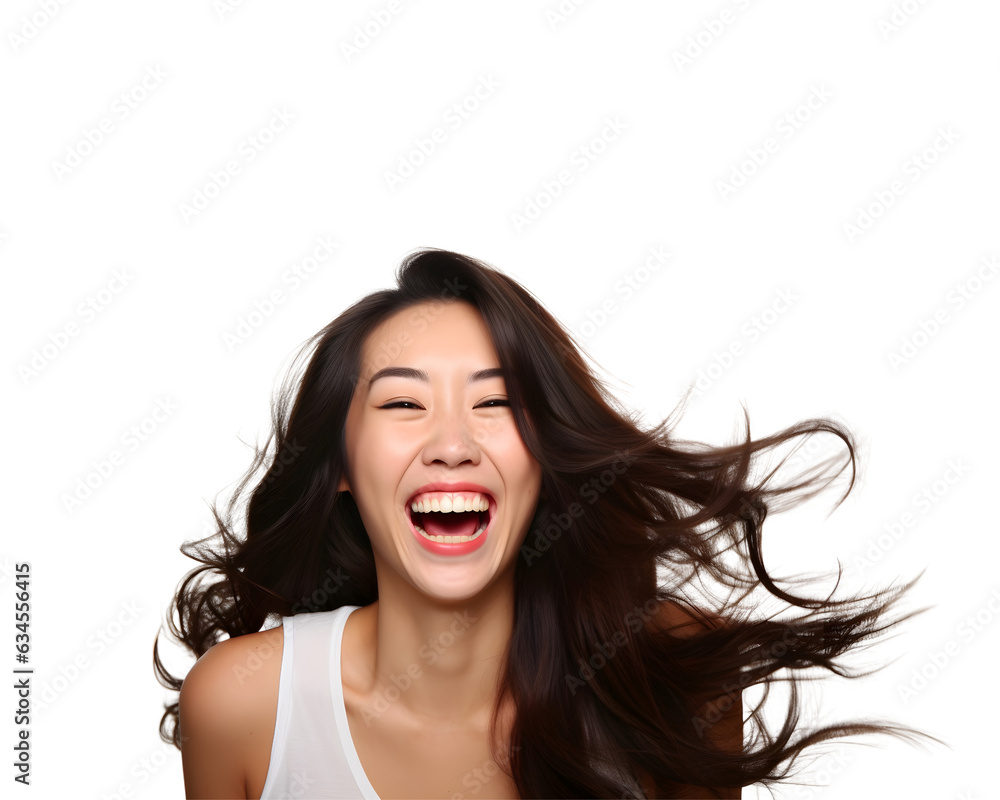 Cute Asian Girl Model Laughing with Joy, Isolated on Transparent Background, No Background
Cute Asian Girl Model Laughing with Joy, Isolated on Transparent Background, No Background