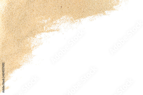 Sand Border Isolated Transparent Background