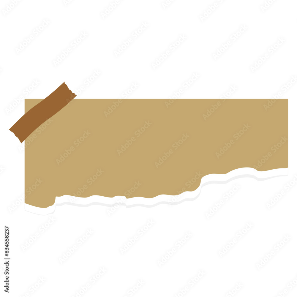 Torn Paper Note Torn Paper Note