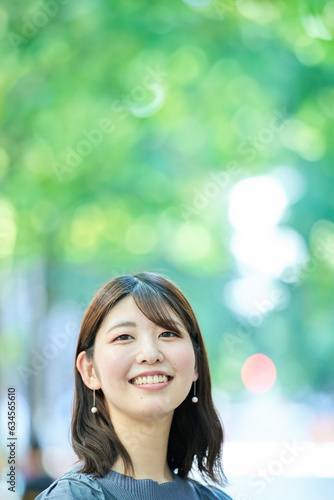 笑顔の女性のポートレート © maru54