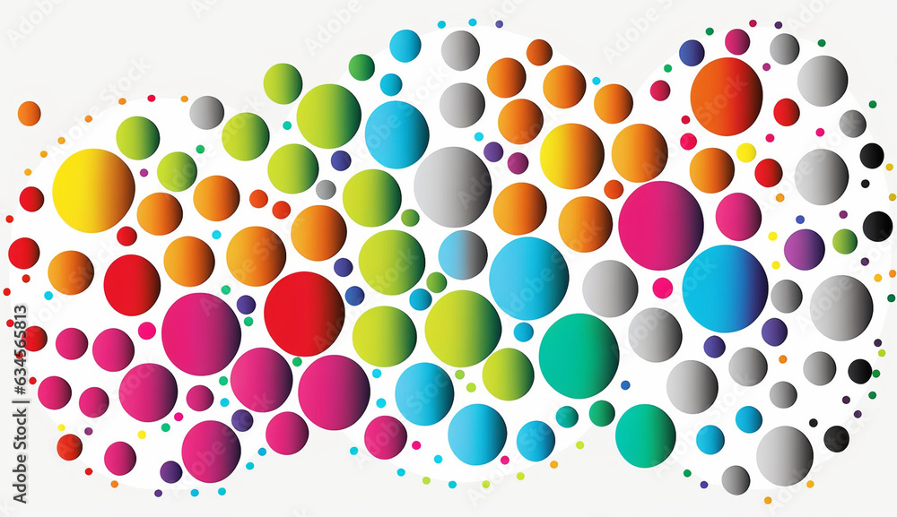 abstract background with circles