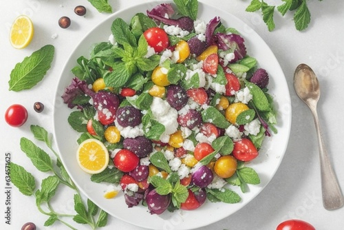 Fresh Salad Vegetable Healthy Diet Food