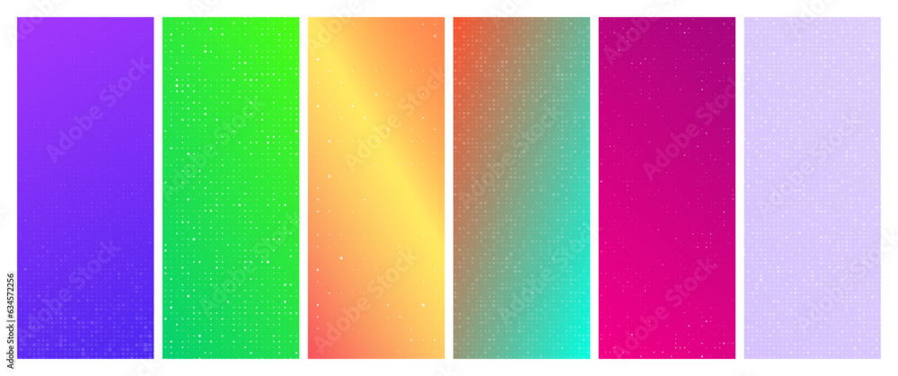 Abstract gradient geometric background with squares