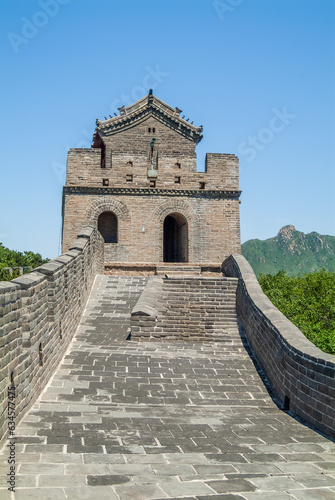 Great Wall of China at Badalin, Beijing photo