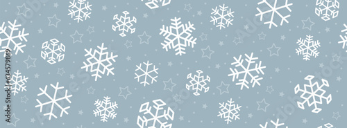 Hintergrund mit Schneeflocken