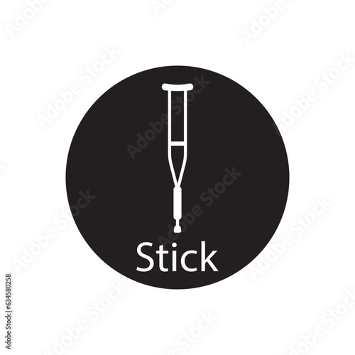 stick icon vector