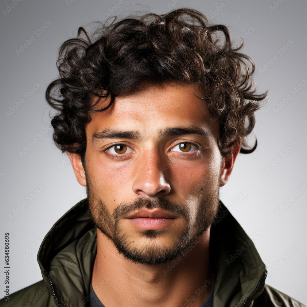 Professional studio head shot of a 27-year-old Pakistani man with captivating eyes. Professional studio head shot of a 27-year-old Pakistani man with captivating eyes.