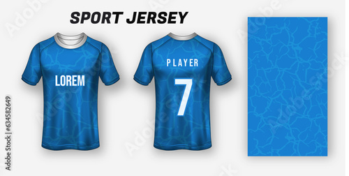 Sport jersey design fabric textile for sublimation