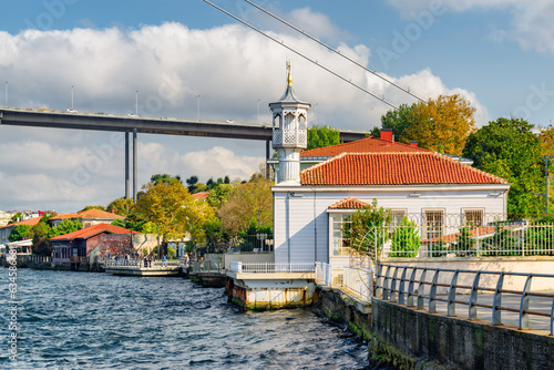 Uryanizade Ahmet Esat Efendi Mosque by the Bosporus in Istanbul photo