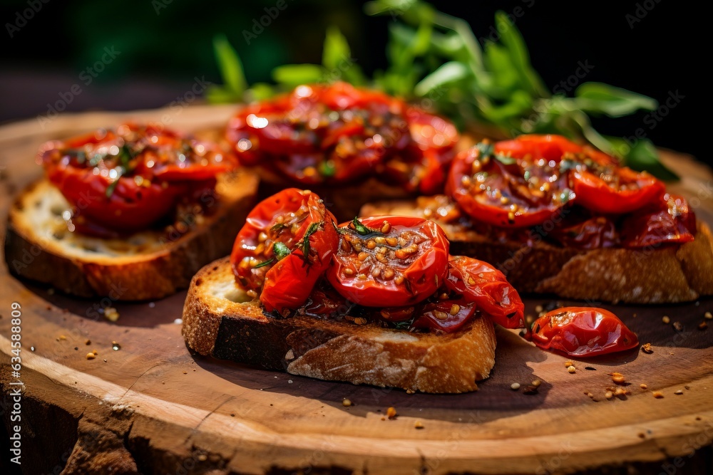 Italian Bruschetta: Mediterranean Delight Italian Bruschetta: Mediterranean Delight