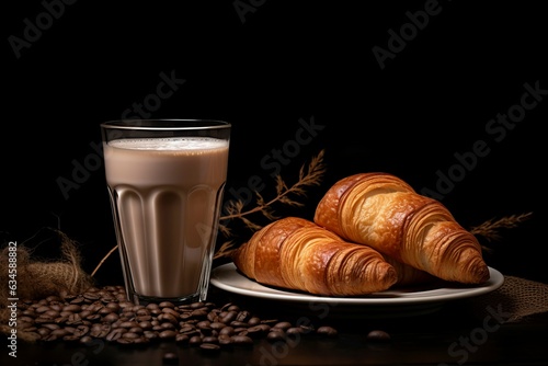 Morning Macchiatone and Croissant Bliss
