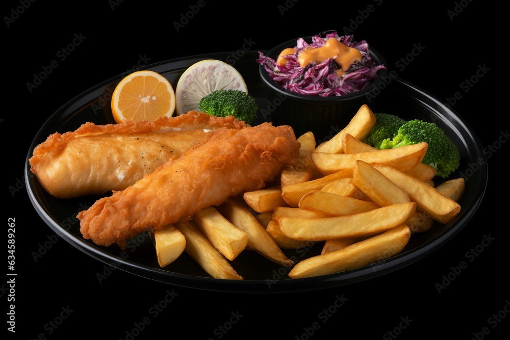 Classic Fish and Chips Platter Classic Fish and Chips Platter
