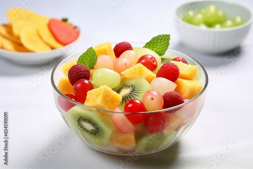 Fresh Fruit Salad Display