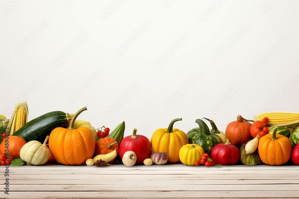 Autumn Vegetable Bounty Display Autumn Vegetable Bounty Display