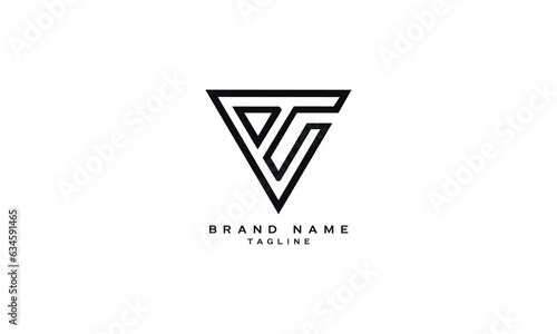 PEC, PCE, EPC, ECP, CEP, CPE, Abstract initial monogram letter alphabet logo design