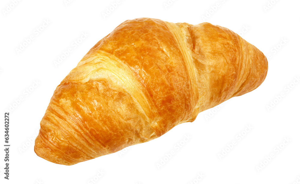 Single Croissant - Transparent PNG Background Single Croissant - Transparent PNG Background