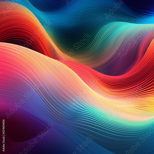 Abstract wave line background,red blue green color line, swirls,smart flow texture,Curve flow motion illustration,Modern background design