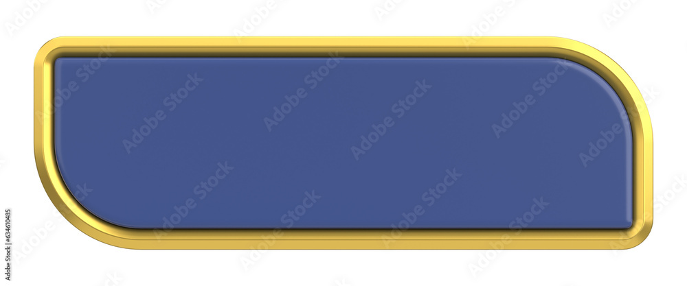 Luxury button. Empty button. 3D illustration. Luxury button. Empty button. 3D illustration.