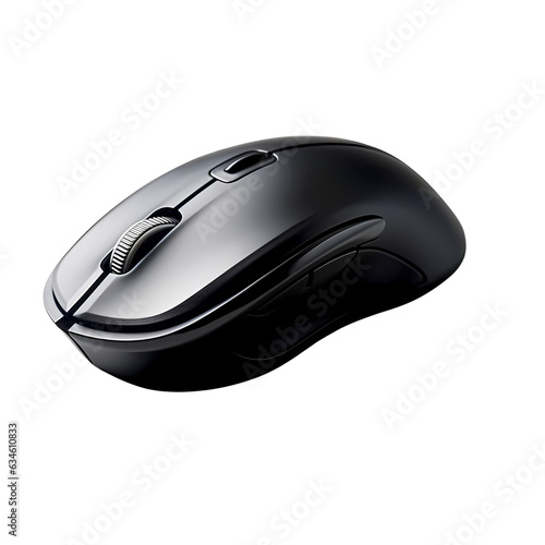 Computer Mouse Isolated on Transparent Background
