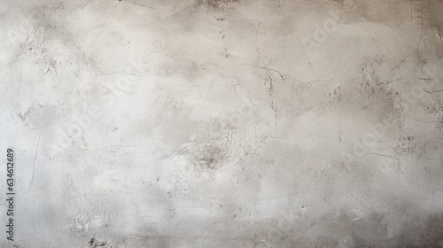 Generative AI : Light gray low contrast texture. Old stained paper wallpaper for design work with copy space.