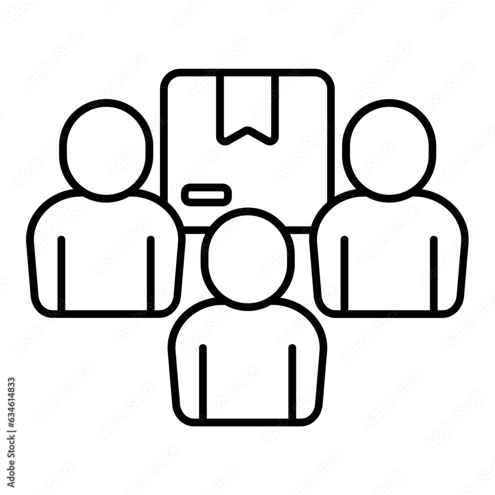 Fototapeta premium Collaboration Icon