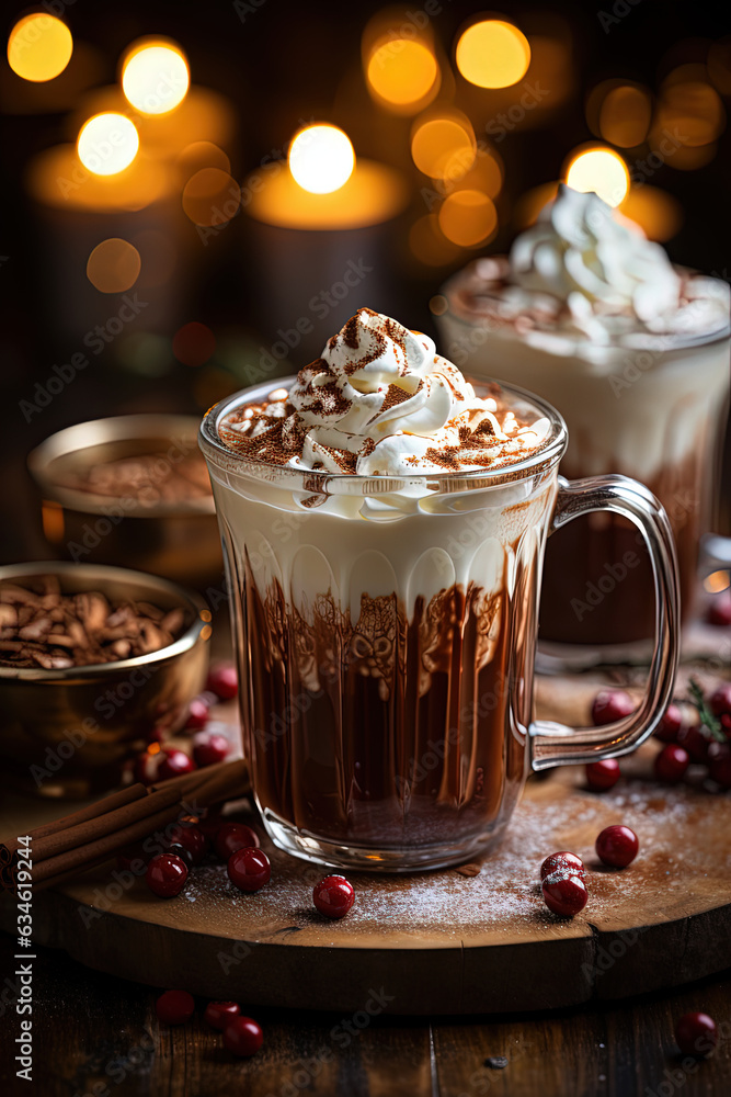 Cozy Winter Indulgence: Hot Chocolate by the Fireplace Cozy Winter Indulgence: Hot Chocolate by the Fireplace