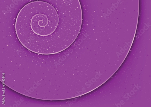 Purple Background with Laye...