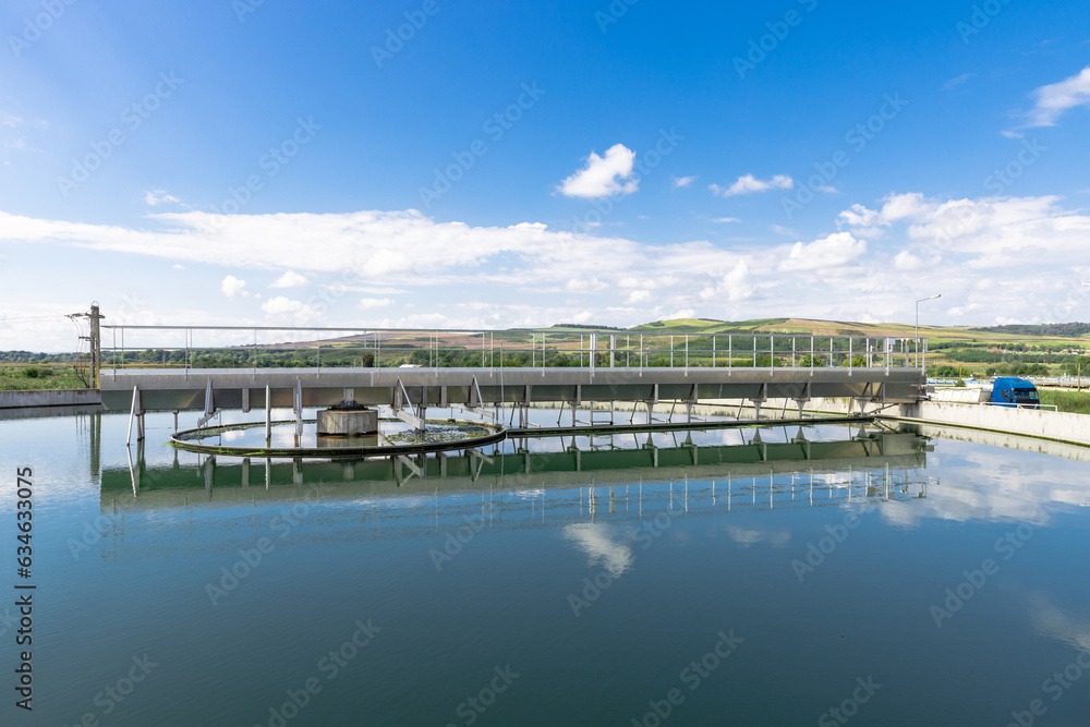 Waste water - sewage treatment plant