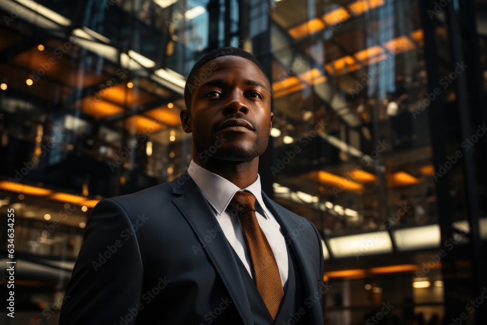 Entrepreneur standing tall despite a setback - stock photography concepts Entrepreneur standing tall despite a setback - stock photography concepts