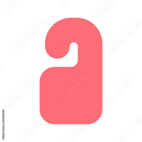do not disturb flat icon
