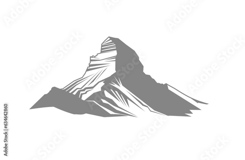 Matterhorn mountain graphic