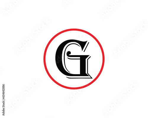 G creative logo design element