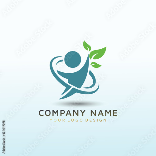 Child Therapy vector logo design