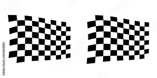 ofvs443 OutlineFilledVectorSign ofvs - chequered flag vector icon . race concept . isolated transparent . black outline and filled version . AI 10 / EPS 10 / PNG . g11783