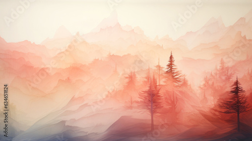 ombre gradient background. smooth pastel ombre effect.