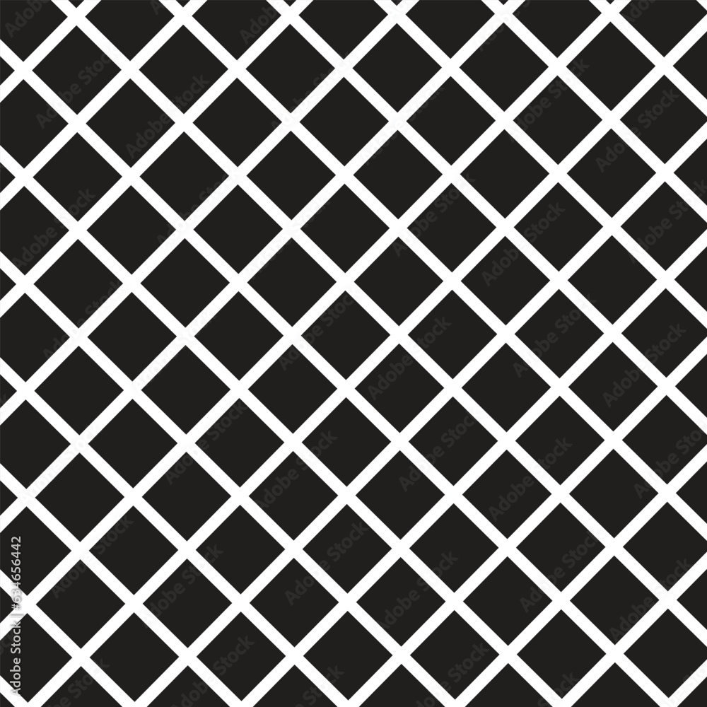 Black and White Lines Checks Seamless Pattern Vector Background. Best for social media, background, website, wallpaper and App.