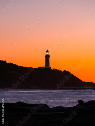 Dawn view of Norah Head Lighthouse, Central Coast, Australia. © AlexandraDaryl