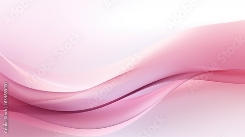 Abstract Background with Smooth Pink Wave