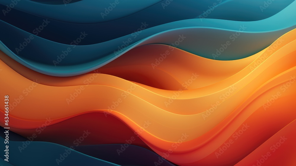 Abstract Wavy Background