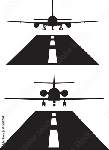 Airplane Take Off Vector Pack