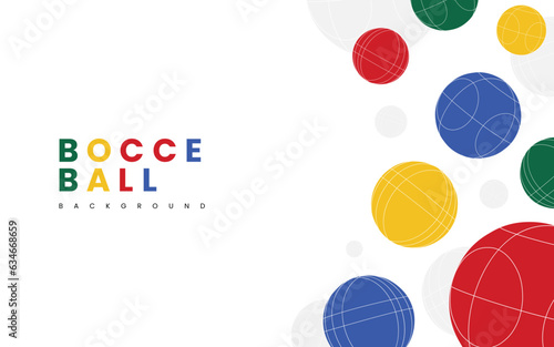 Many Colorful Bocce Ball Backgrounds Can be Used For Design Purposes with a Bocce Ball Sports Theme.