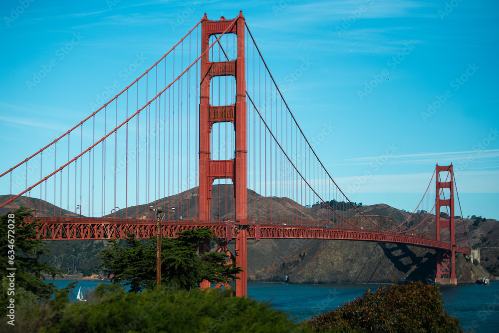 Obraz premium View of the golden gate in san francisco
