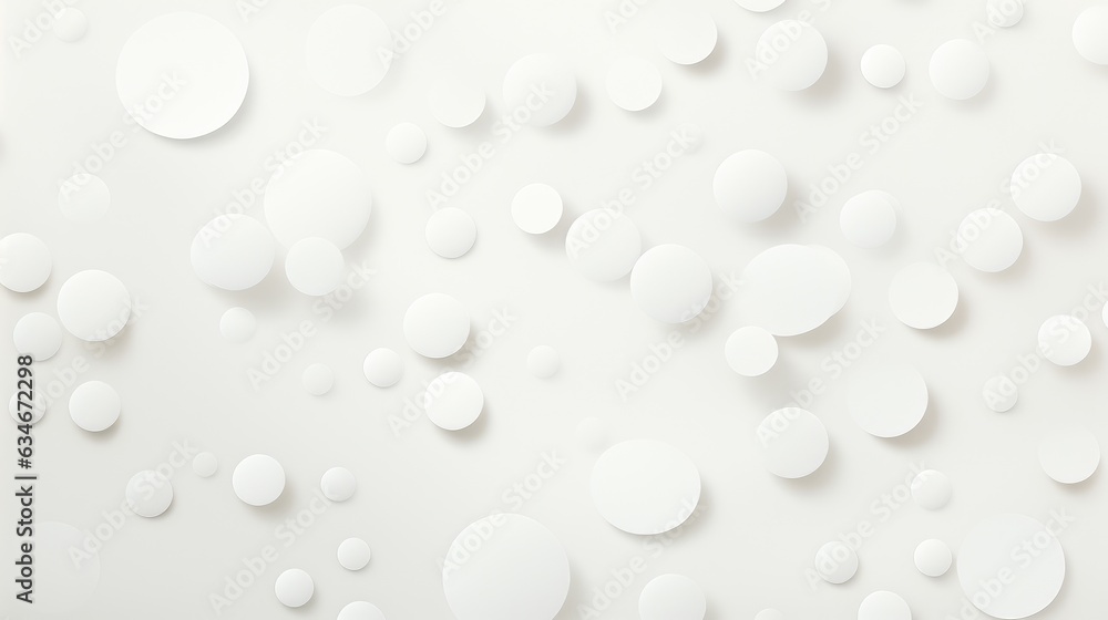 Ivory Spots on White Background