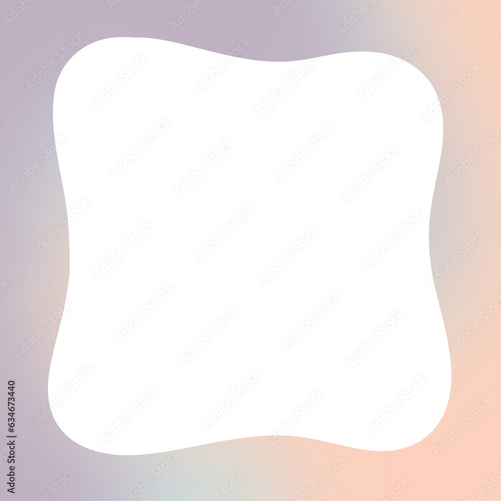 cute photo frame pastel minimal gradient text banner cute photo frame pastel minimal gradient text banner