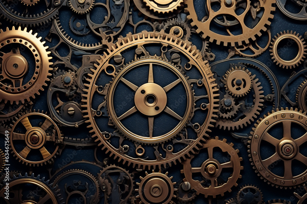 mesmerizing industry themed wall. Generative AI mesmerizing industry themed wall. Generative AI