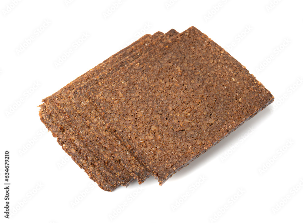 Black Bread Slices Isolated, Brown Organic Cereal Bread Pieces, Sliced Black Loaf Slices, Rye Bread Black Bread Slices Isolated, Brown Organic Cereal Bread Pieces, Sliced Black Loaf Slices, Rye Bread
